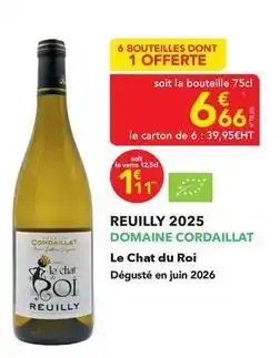 METRO Le chat - reuilly 2025 offre