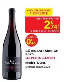 METRO Clément - du-tarn igp les petits offre