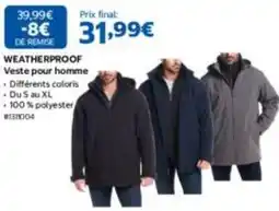 Costco Weatherproof - veste pour homme offre