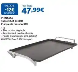 Costco Princess - table chef 103120 plaque de cuisson xxl offre