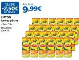 Costco Lipton - ice tea pêche offre