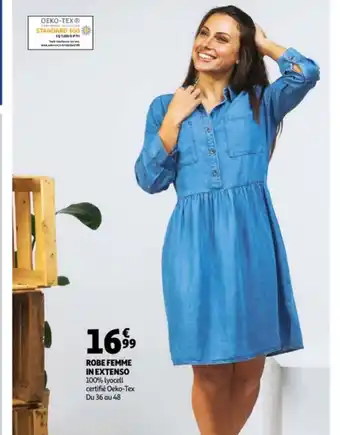 Auchan Robe Femme In Extenso offre