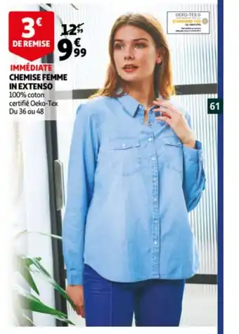 Auchan Chemise Femme offre