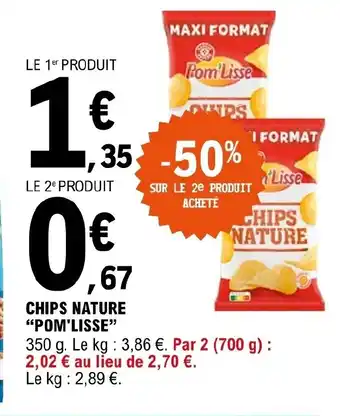 E.Leclerc Chips Nature offre