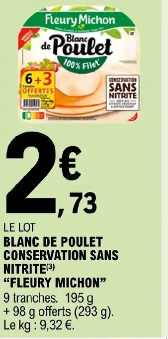E.Leclerc Blanc de Poulet offre