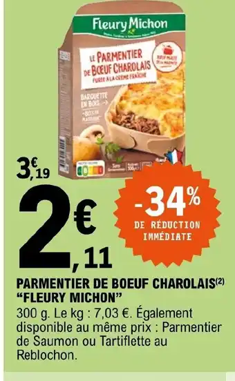 E.Leclerc Parmentier de Boeuf Charolais offre