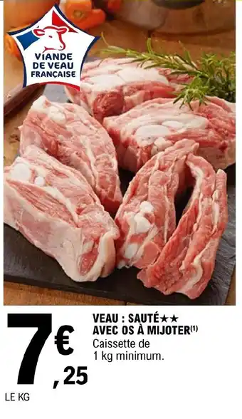E.Leclerc Veau : Sauté offre