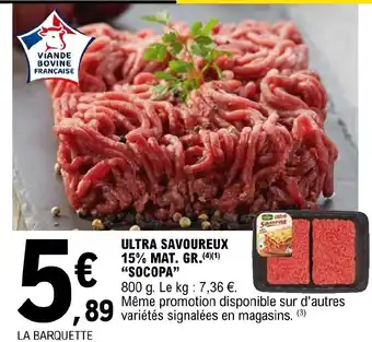 E.Leclerc Ultra Savoureux offre
