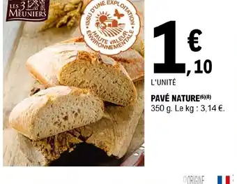 E.Leclerc Pavé Nature offre