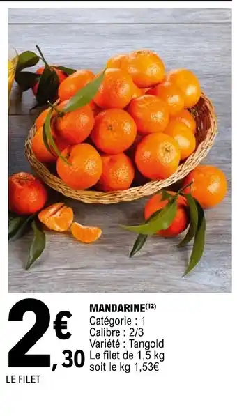E.Leclerc Mandarine offre