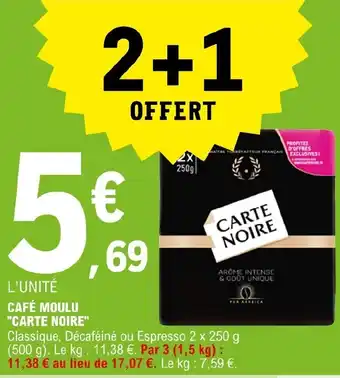 E.Leclerc Café Moulu offre