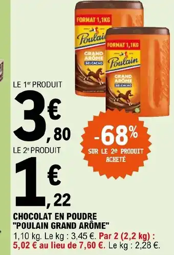 E.Leclerc Chocolat En Poudre offre