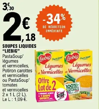 E.Leclerc Soupes Liquides offre