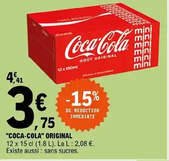 E.Leclerc Coca-Cola Original offre