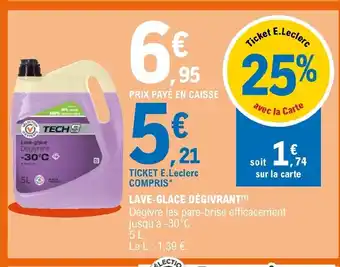 E.Leclerc Lave-Glace Dégivrant offre