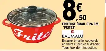 E.Leclerc Friteuse émail 26cm offre