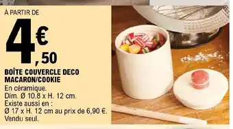 E.Leclerc Boîte Couvercle Deco offre