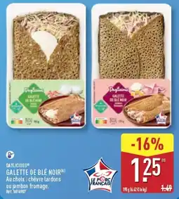 ALDI Daylicious Galette de blé noir offre
