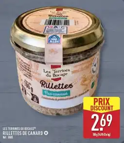 ALDI Les Terrines du Bocage Rillettes offre