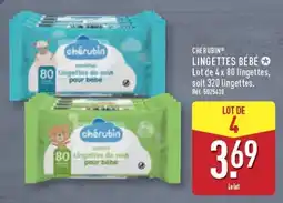 ALDI Chérubin Lingettes bébé offre