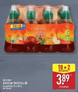 ALDI RIO D'ORO BOISSON TROPICAL offre