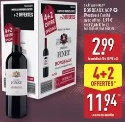 ALDI Château Finet Bordeaux AOP offre