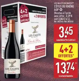 ALDI LES GALETS DU BASTET offre