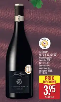 ALDI JEAN GINER LES VIGNES ROYALES offre