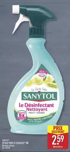ALDI SANYTOL SPRAY MULTI-USAGES offre