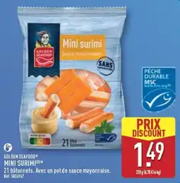 ALDI GOLDEN SEAFOOD MINI SURIMI offre