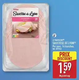 ALDI LE MARSIGNY SAUCISSE DE LYON offre
