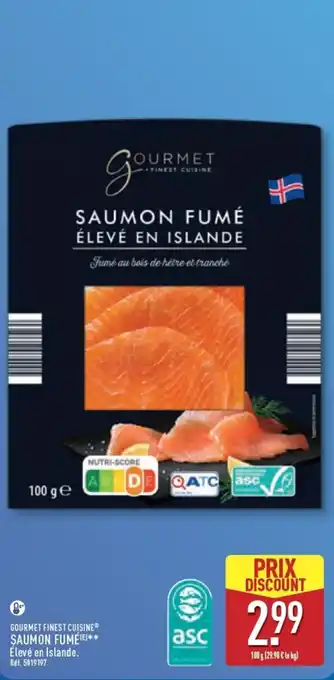 GOURMET SAUMON FUMÉ