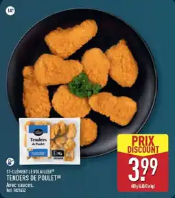 ALDI ST-CLÉMENT LE VOLAILLER TENDERS DE POULET offre