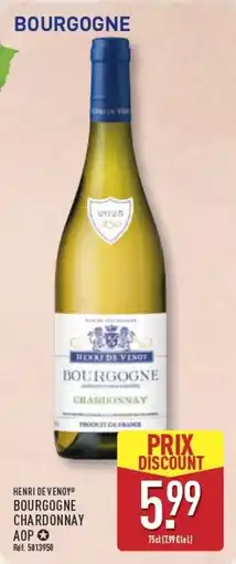 ALDI HENRI DE VENOY BOURGOGNE CHARDONNAY offre