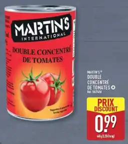 ALDI MARTIN'S DOUBLE CONCENTRÉ DE TOMATES offre