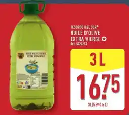 ALDI TESOROS DEL SUR Huile d'olive extra vierge offre