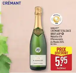 ALDI GANGLOFF CRÉMANT D'ALSACE offre