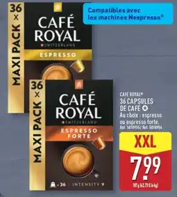 ALDI CAFÉ ROYAL ESPRESSO offre