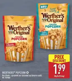 ALDI Werther's Original Popcorn offre