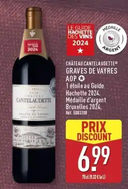 ALDI CHATEAU CANTELAUDETTE offre