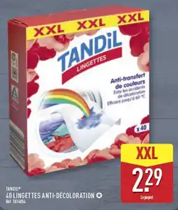 ALDI TANDIL Lingettes offre