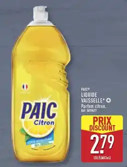 ALDI PAIC LIQUIDE VAISSELLE offre