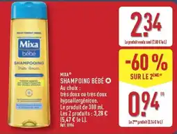 ALDI Mixa Shampooing bébé offre