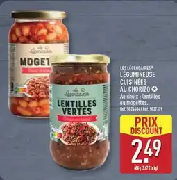 ALDI LES LÉGENDAIRES LÉGUMINEUSE offre