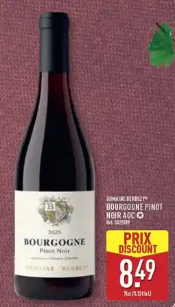 ALDI Domaine BerbezY Bourgogne Pinot Noir offre