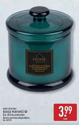 ALDI HOME CREATION BOUGIE PARFUMÉE offre