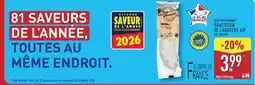 ALDI Saucisson de l'Ardèche IGP offre