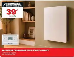 Brico Dépôt Radiateur céramique etina 500in offre