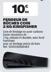 Brico Dépôt Durable - fendeur de buches coin 2 kg kingfisher offre