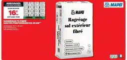 Brico Dépôt Mapei - raquettes p3 fière offre